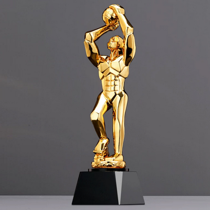 Badminton Event - Troféu de resina personalizado para voleibol,