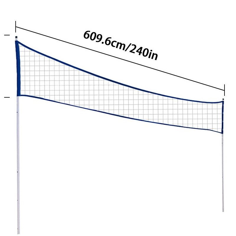 Badminton Netting - Rede de Badminton Portátil para Treinamento,