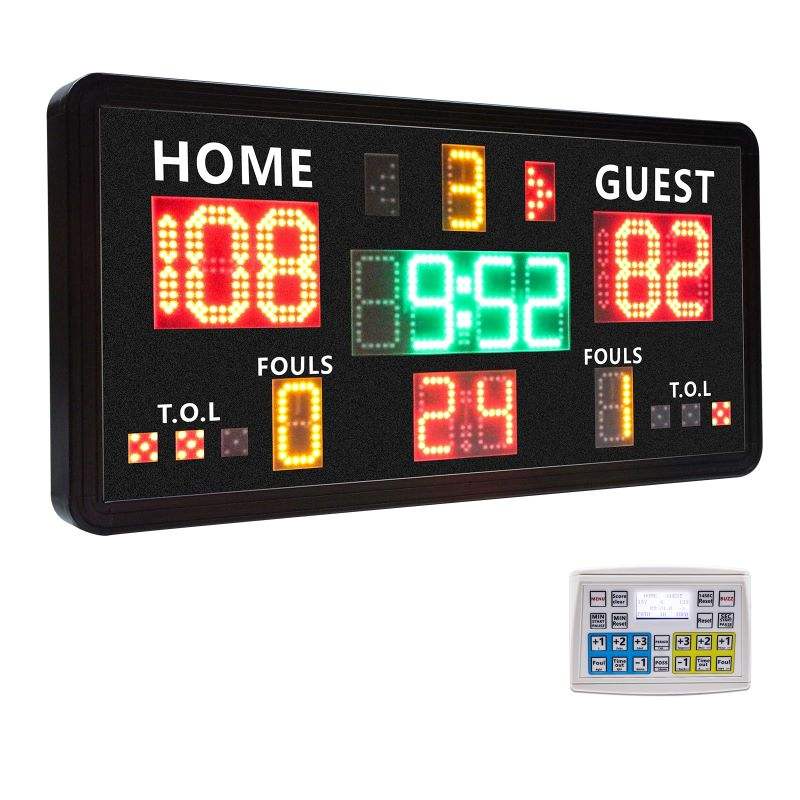 Scoreboard Digital - Painel de Controle Portátil para Console,