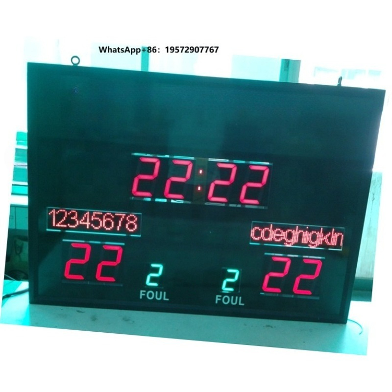 Scoreboard Digital - Placar Eletrônico Digital Sem Fio para