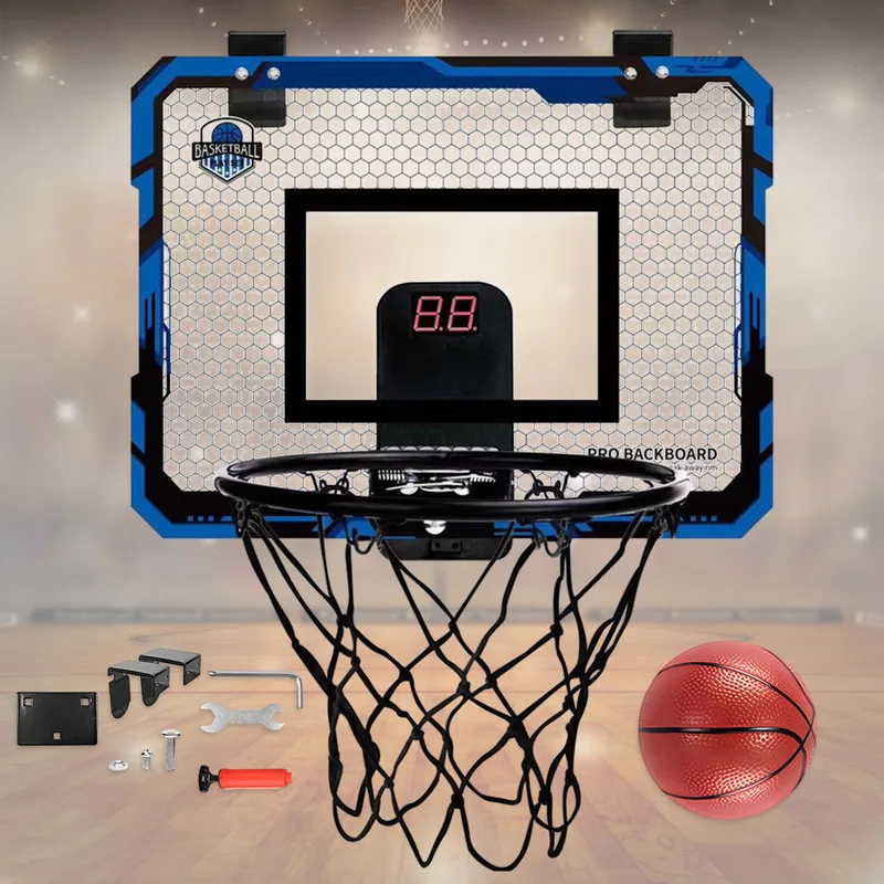 Scoreboard Digital - Crianças mini cesta de basquete com