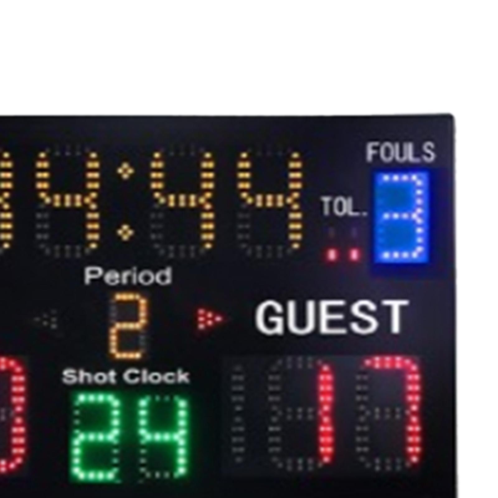 Scoreboard Digital - Placar interno do basquetebol com placar