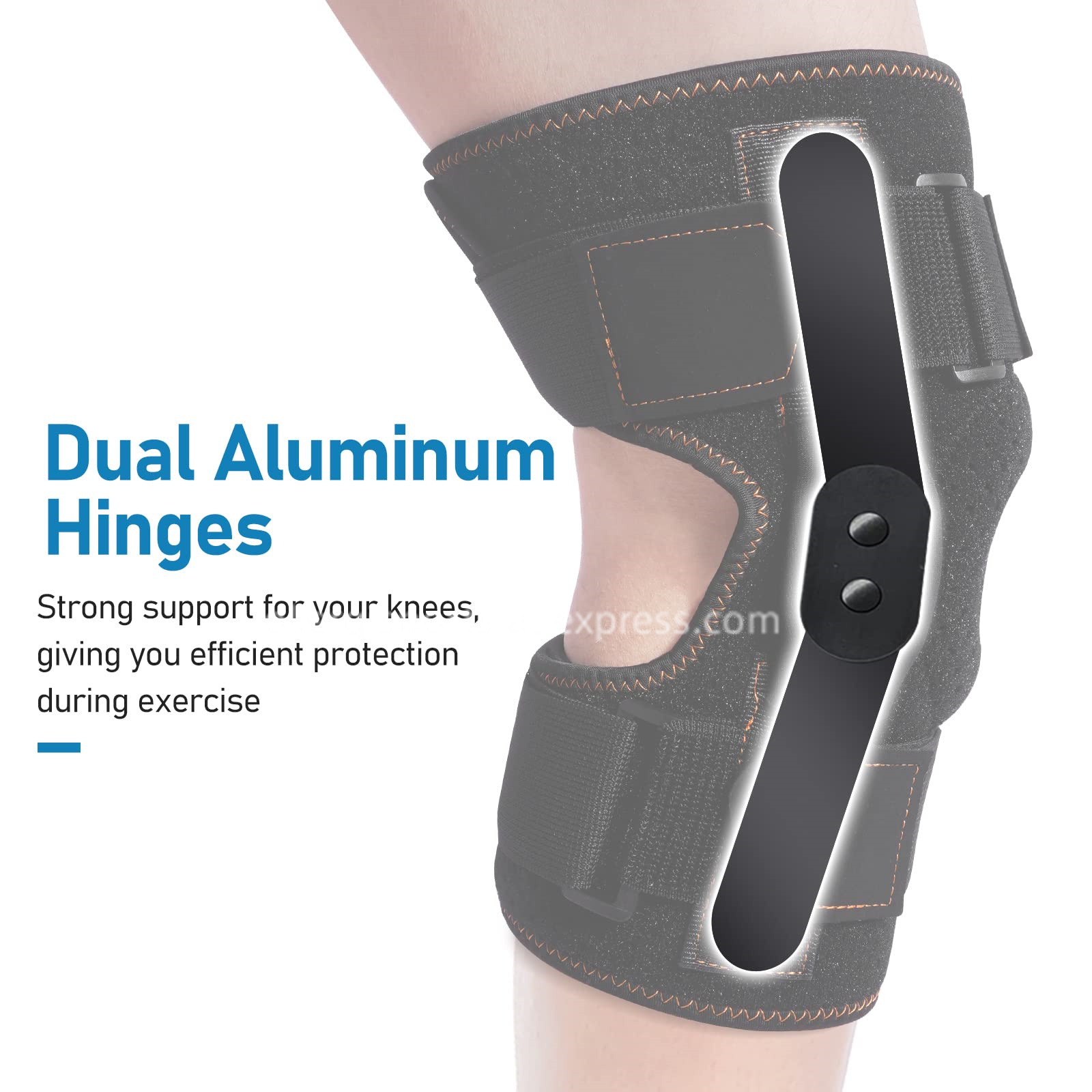 1 Peça Joelheira de Compressão - Knee Brace Badminton avaliação e preço