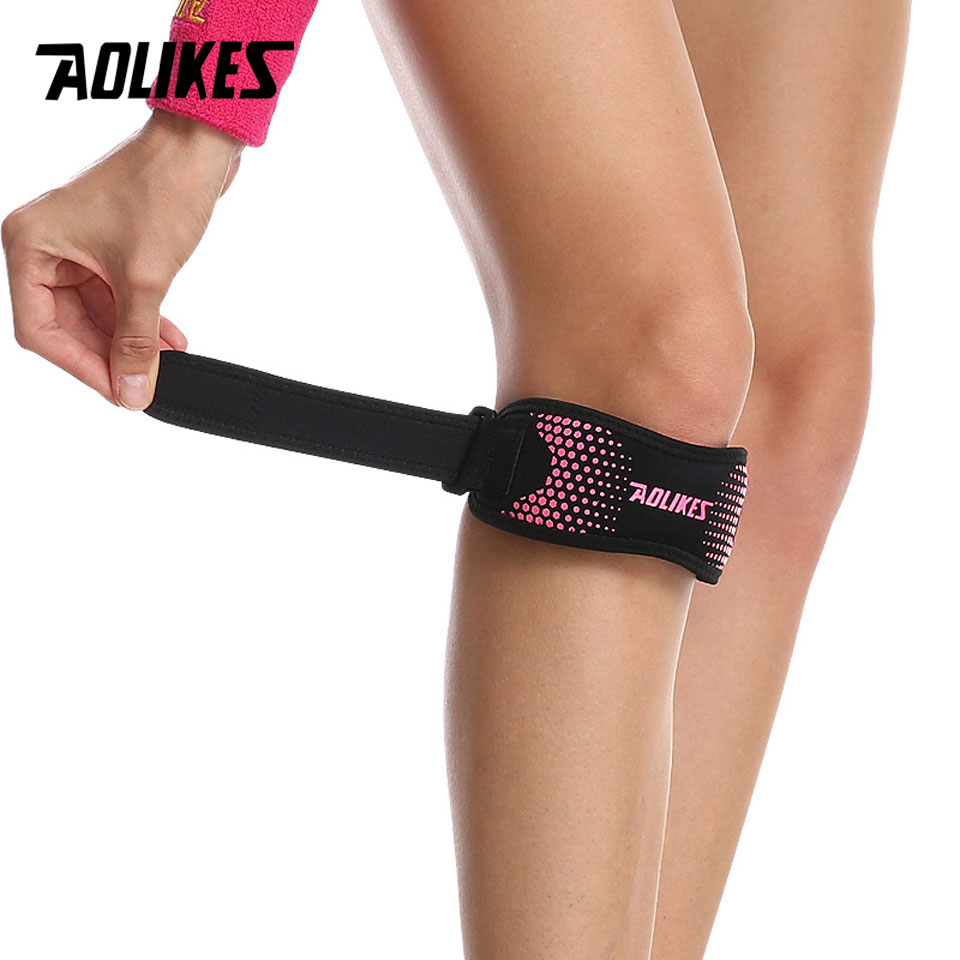 Aolikes joelheira ajustável, 1 - Knee Brace Badminton avaliação e preço