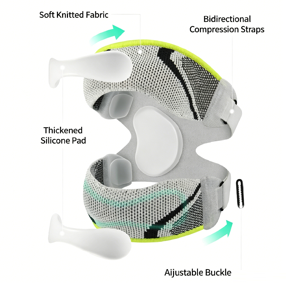 1/2 Peças Suporte de Joelho pa - Knee Brace Badminton avaliação e preço