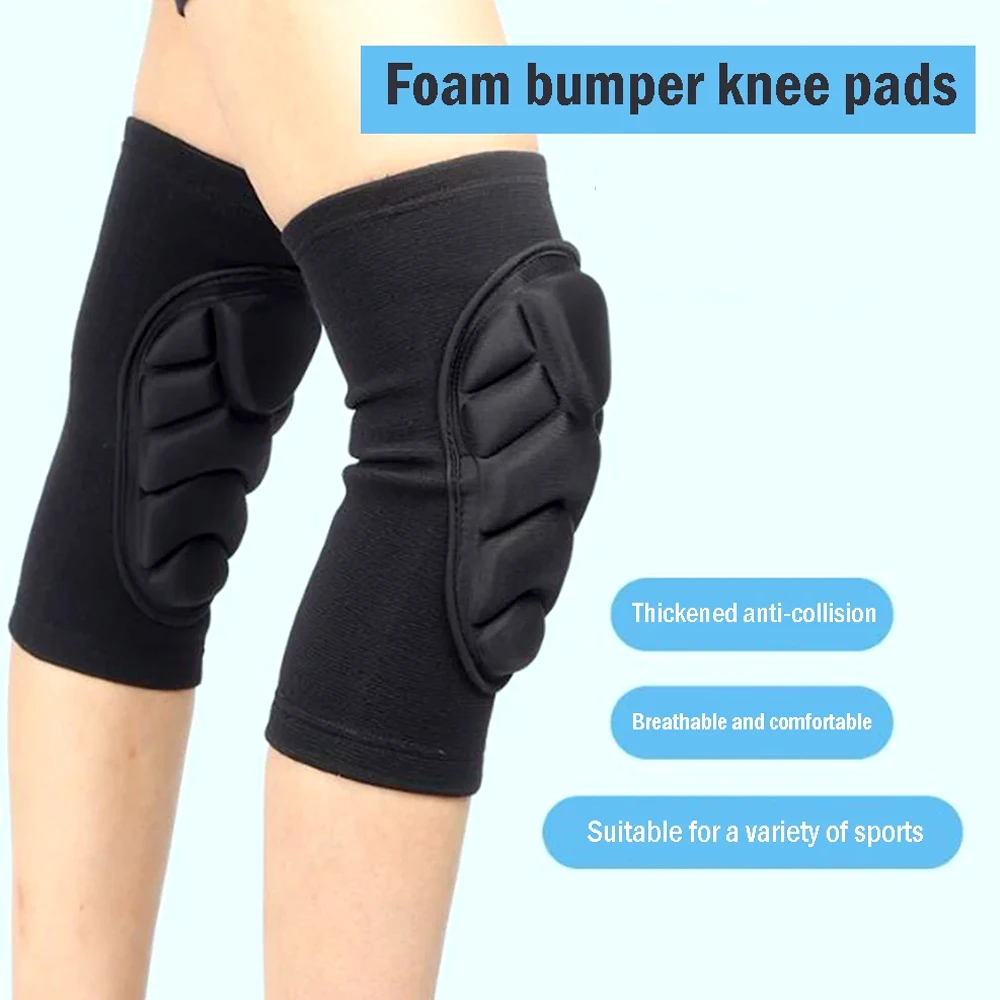 1 par kidsyouth grosso esponja - Knee Brace Badminton avaliação e preço