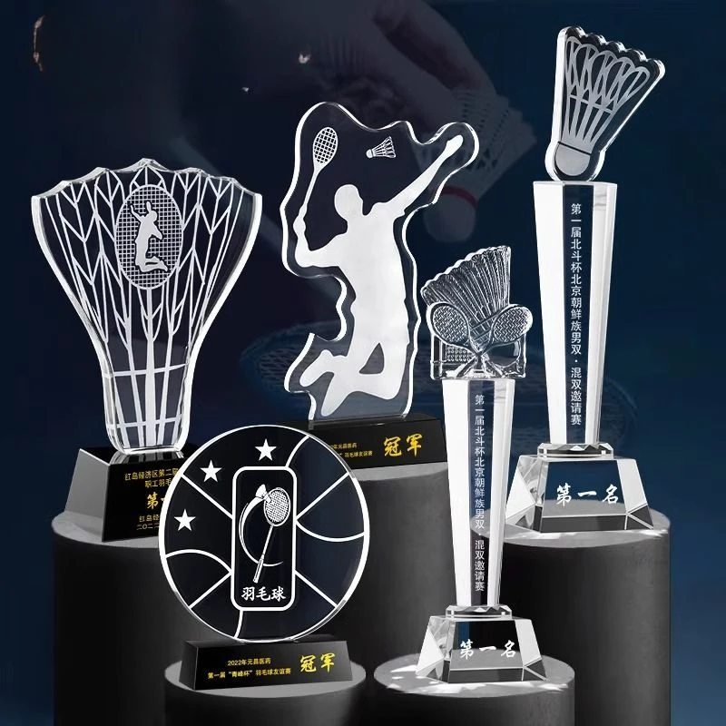 Troféu Personalizado de Metal  - Badminton Event avaliação e preço