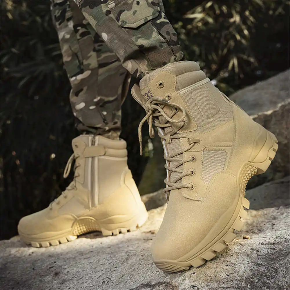Botas de caminhada de couro ge - Badminton Vietnam avaliação e preço