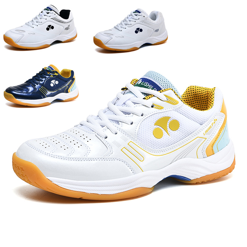 2025 marca azul escuro das mul - Shoe Non Slip Badminton avaliação e preço