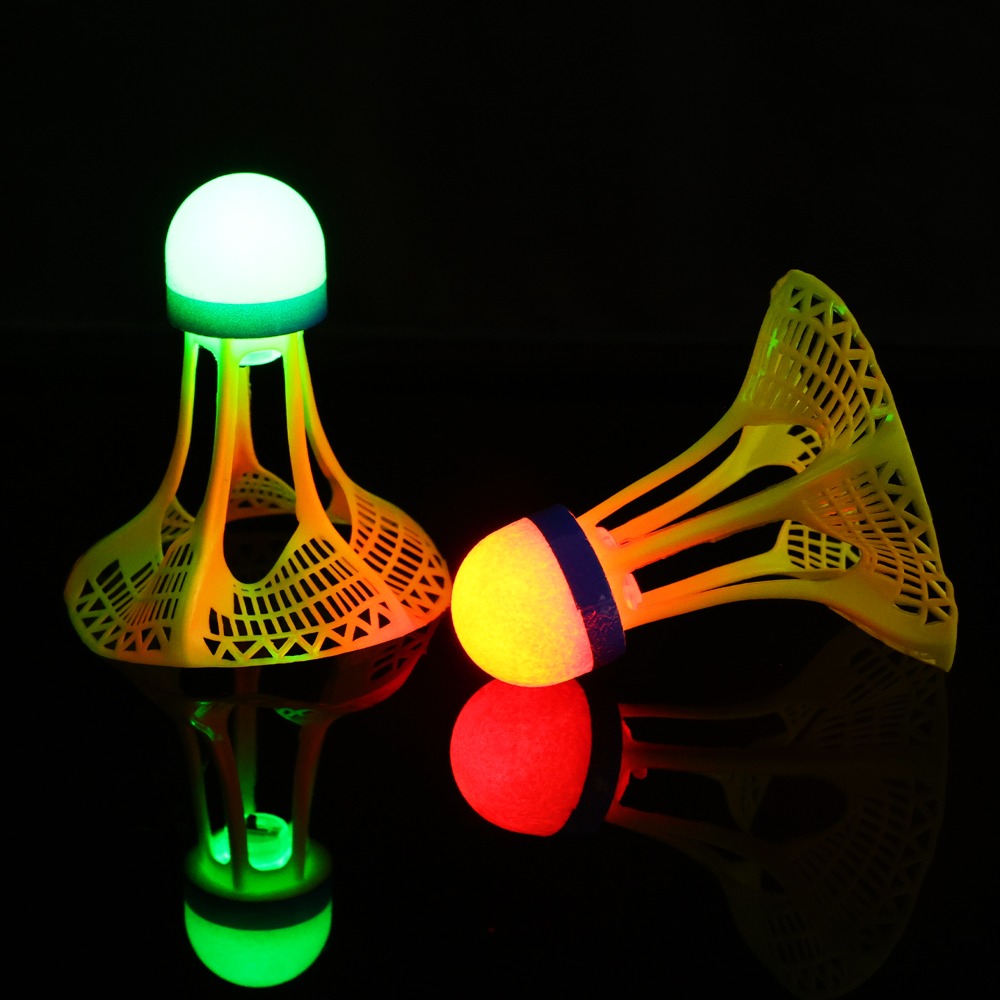 12-1 pçs led light-up bolas de - Badminton Event avaliação e preço