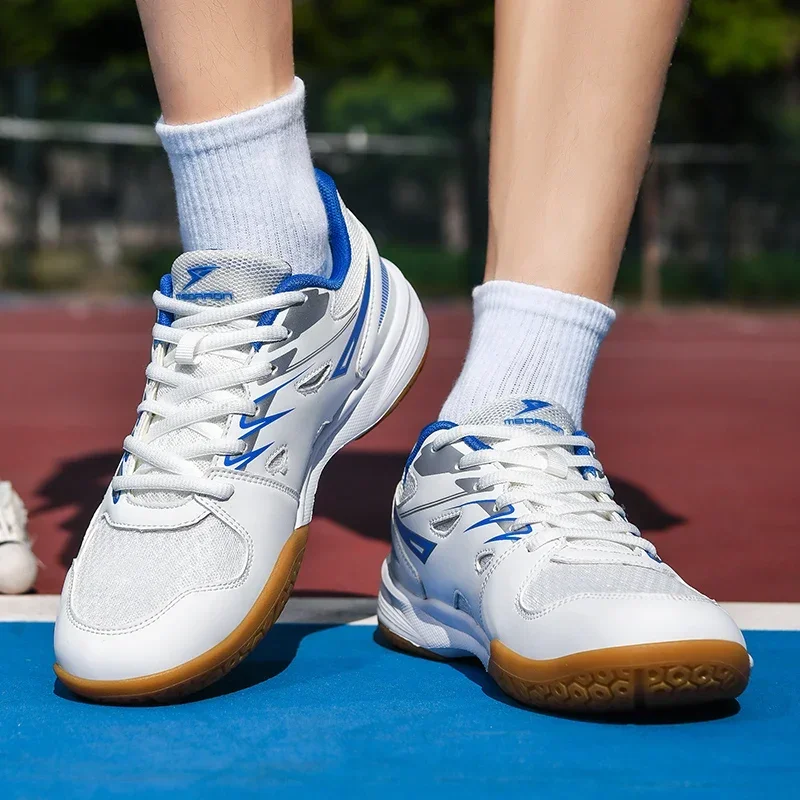 Homens sapatos de vôlei profis - Badminton Footwork avaliação e preço