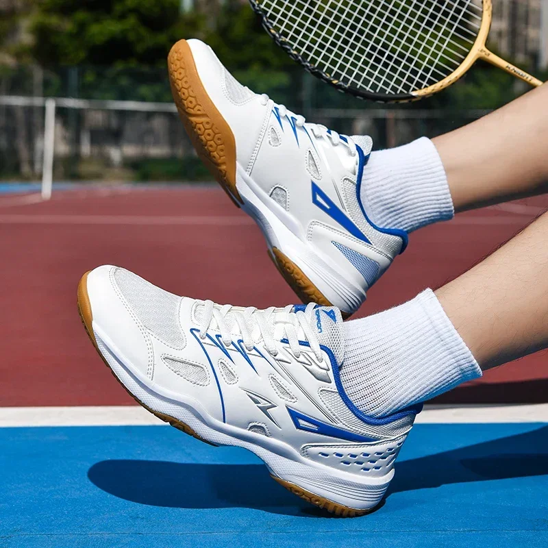 Homens sapatos de vôlei profis - Badminton Footwork avaliação e preço