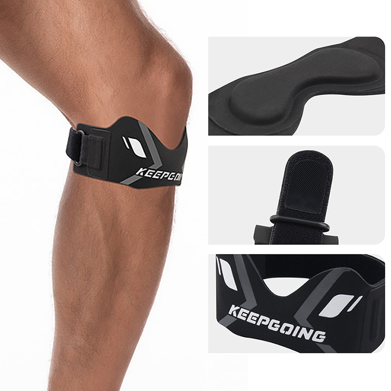 1 Unidade de Faixa de Suporte  - Knee Brace Badminton avaliação e preço