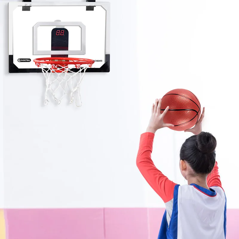 Crianças mini cesta de basquet - Scoreboard Digital avaliação e preço