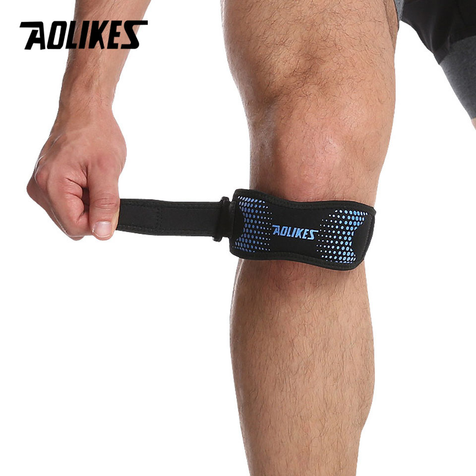 Aolikes joelheira ajustável, 1 - Knee Brace Badminton avaliação e preço