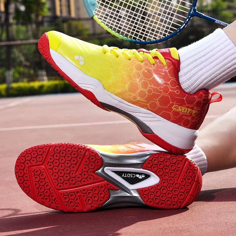 Homens sapatos de badminton an - Shoe Non Slip Badminton avaliação e preço