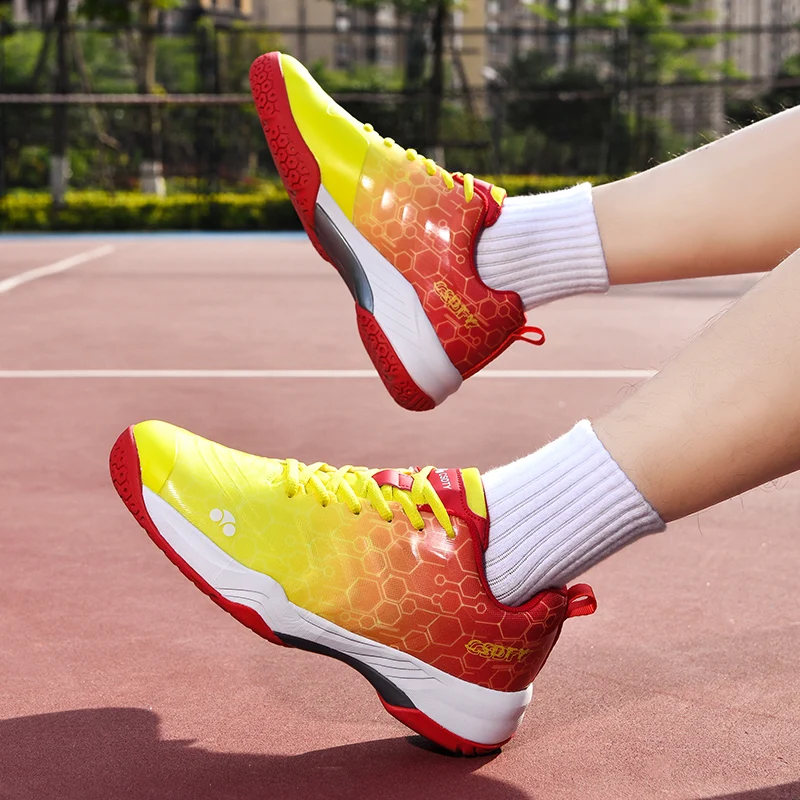Homens sapatos de badminton an - Shoe Non Slip Badminton avaliação e preço
