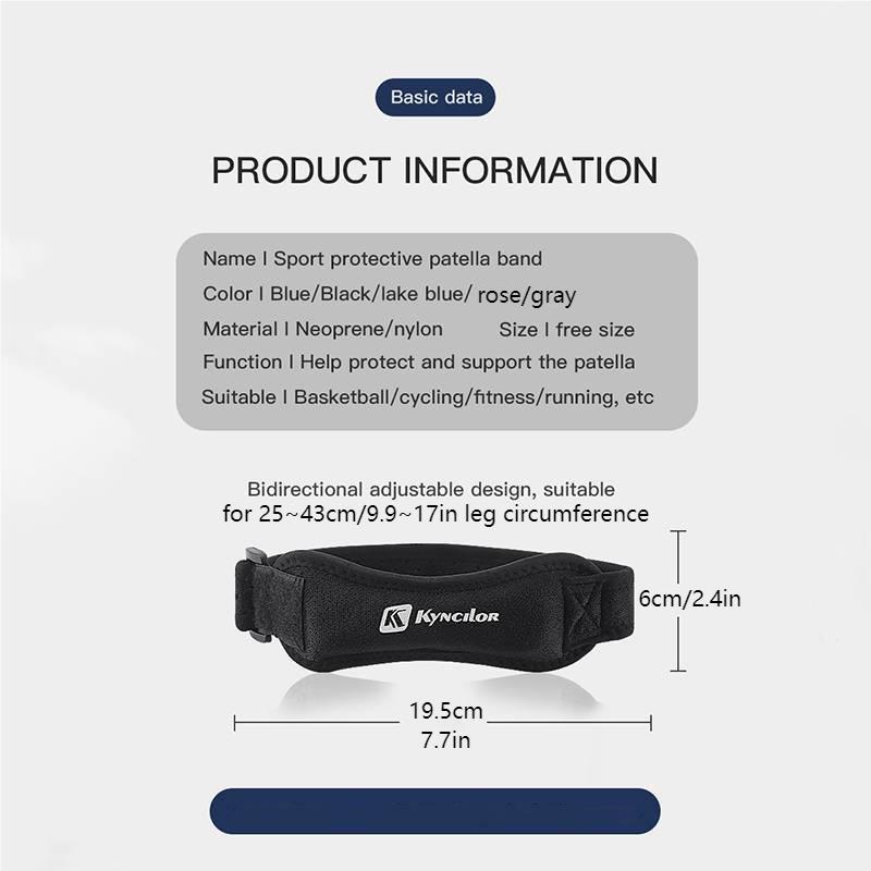Suporte de Joelho Ajustável co - Knee Brace Badminton avaliação e preço