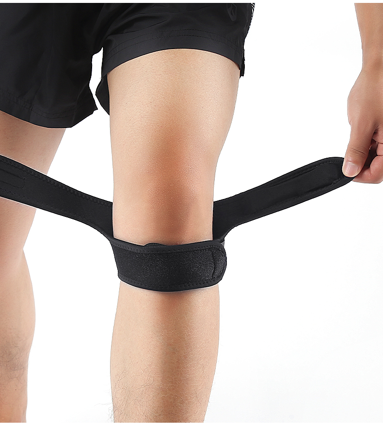 Luva elástica do apoio da joel - Knee Brace Badminton avaliação e preço