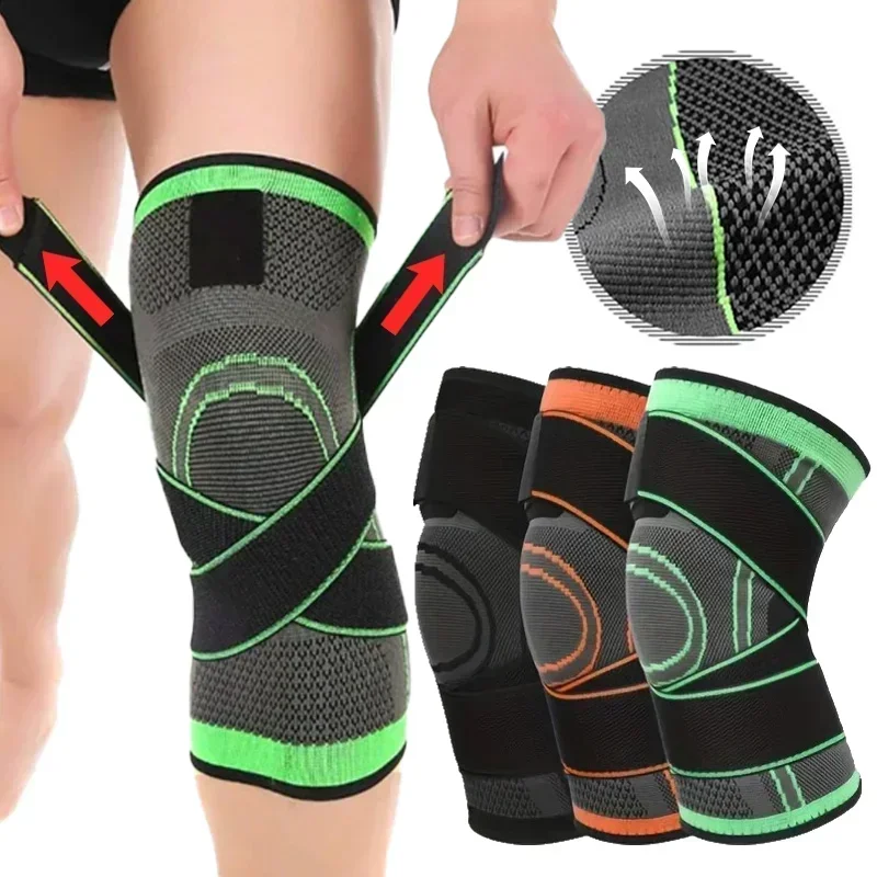 1PCS Protetor de Joelho Ajustá - Knee Brace Badminton avaliação e preço