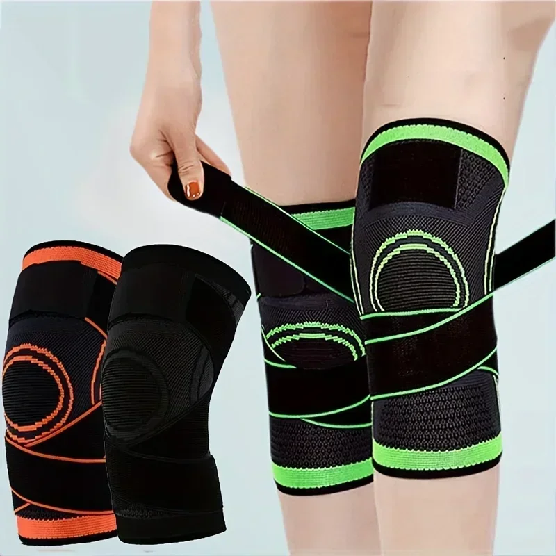 1PCS Protetor de Joelho Ajustá - Knee Brace Badminton avaliação e preço